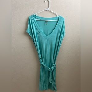 Victoria’s Secret cover up, turquoise, size S